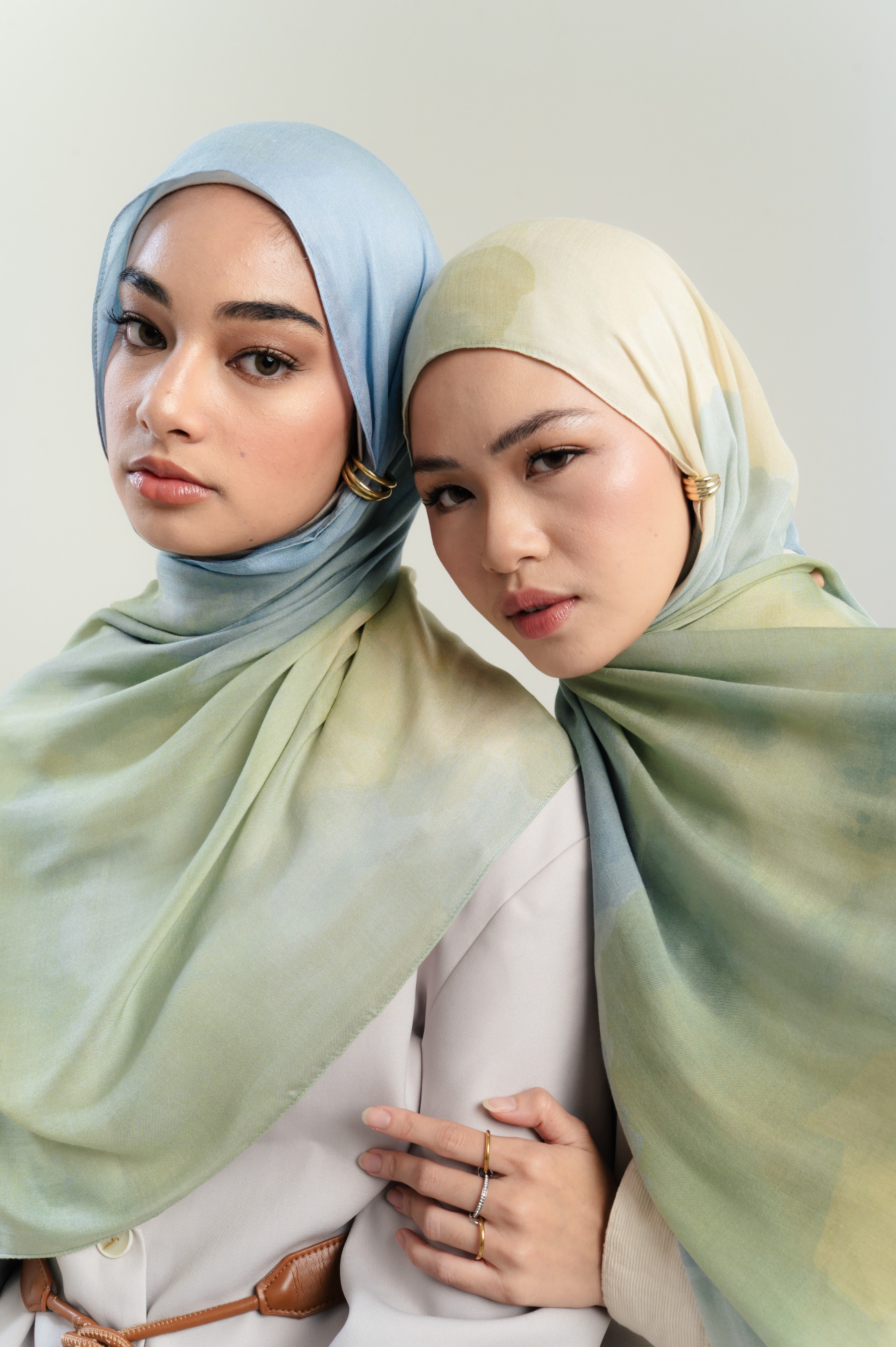 Watercolor Scarf x Wardah | Pashmina Printed Modals
