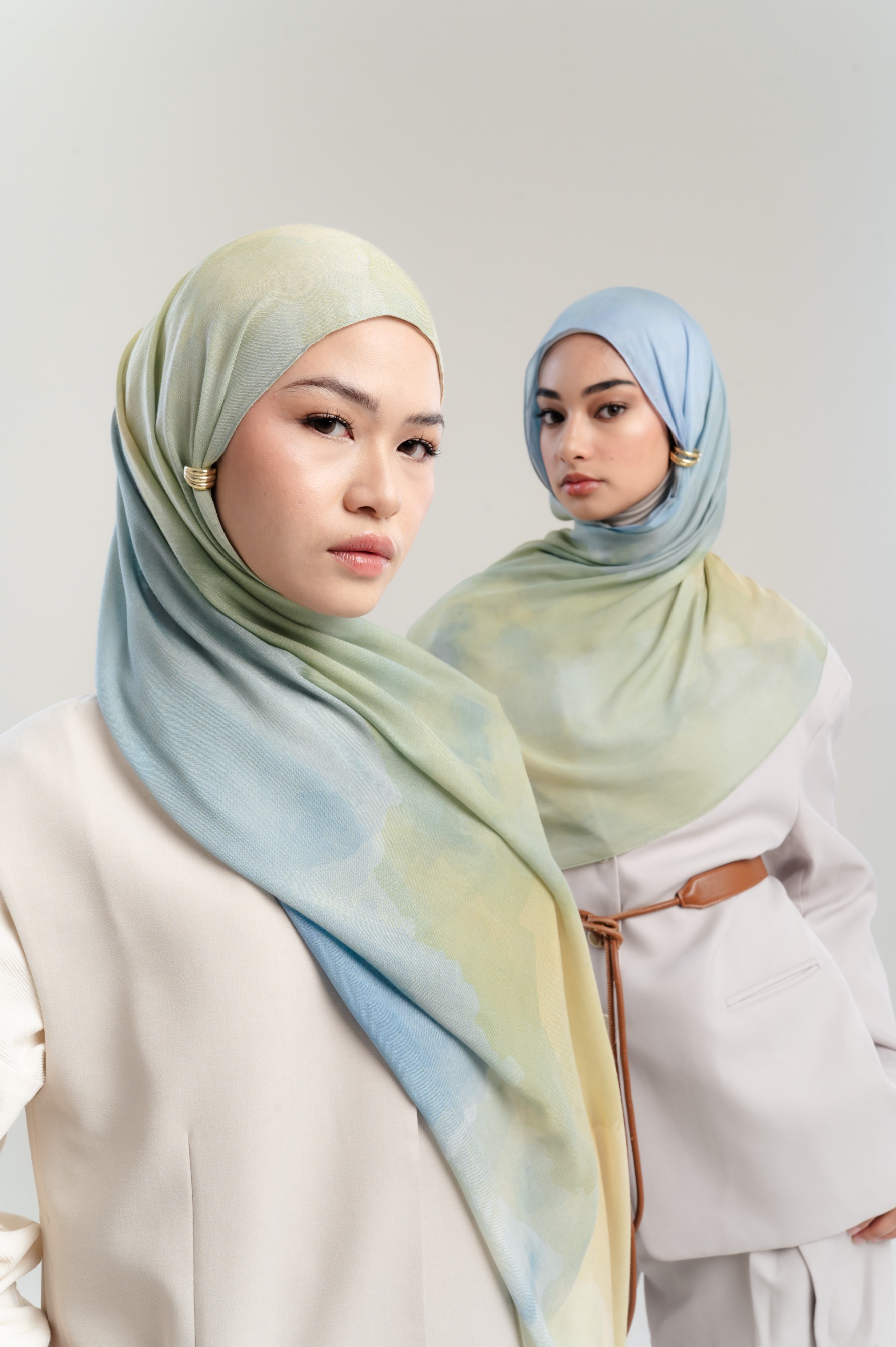 Watercolor Scarf x Wardah | Pashmina Printed Modals