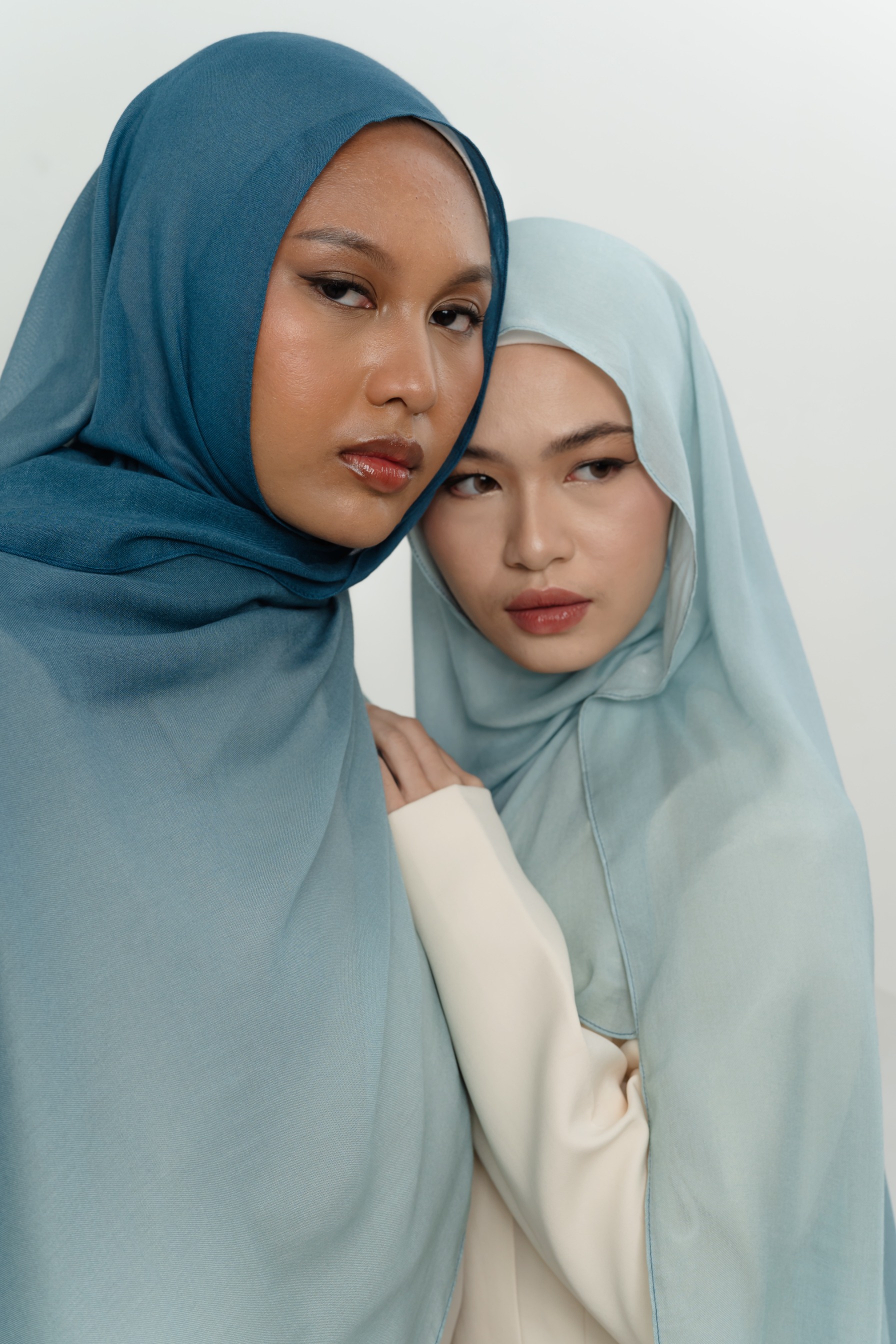 Omna Scarf Ocean Waves | Pashmina Printed Modals