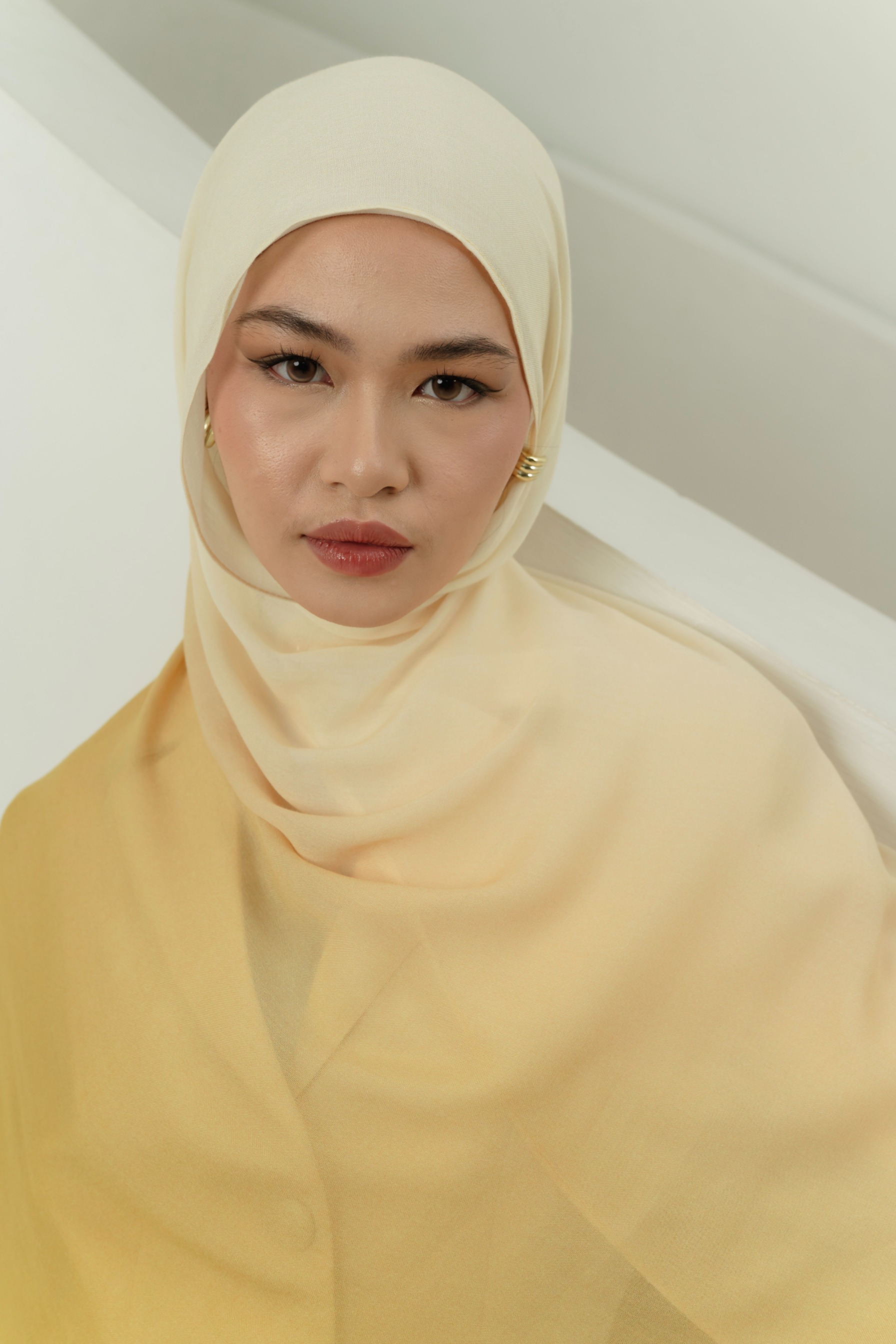 Omna Scarf Sunkissed Yellow | Pashmina Printed Modals