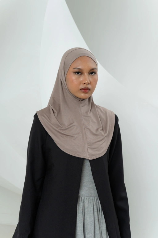 Image of Lira Instant Tie Mocha | TENCEL™️ Hijab