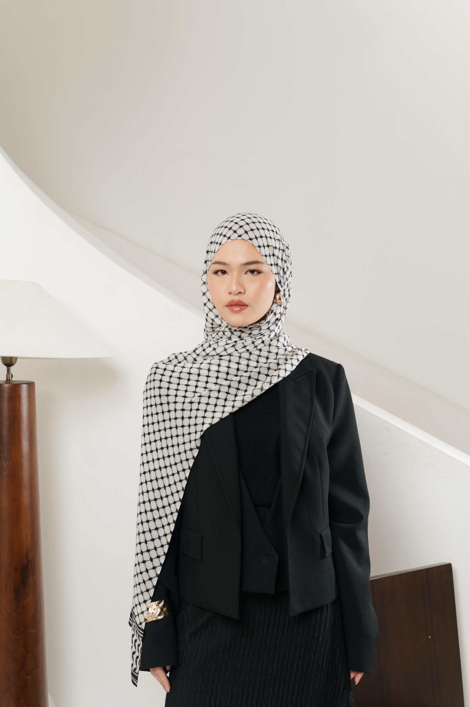 Keffiyeh Scarf | Pashmina Printed Modals