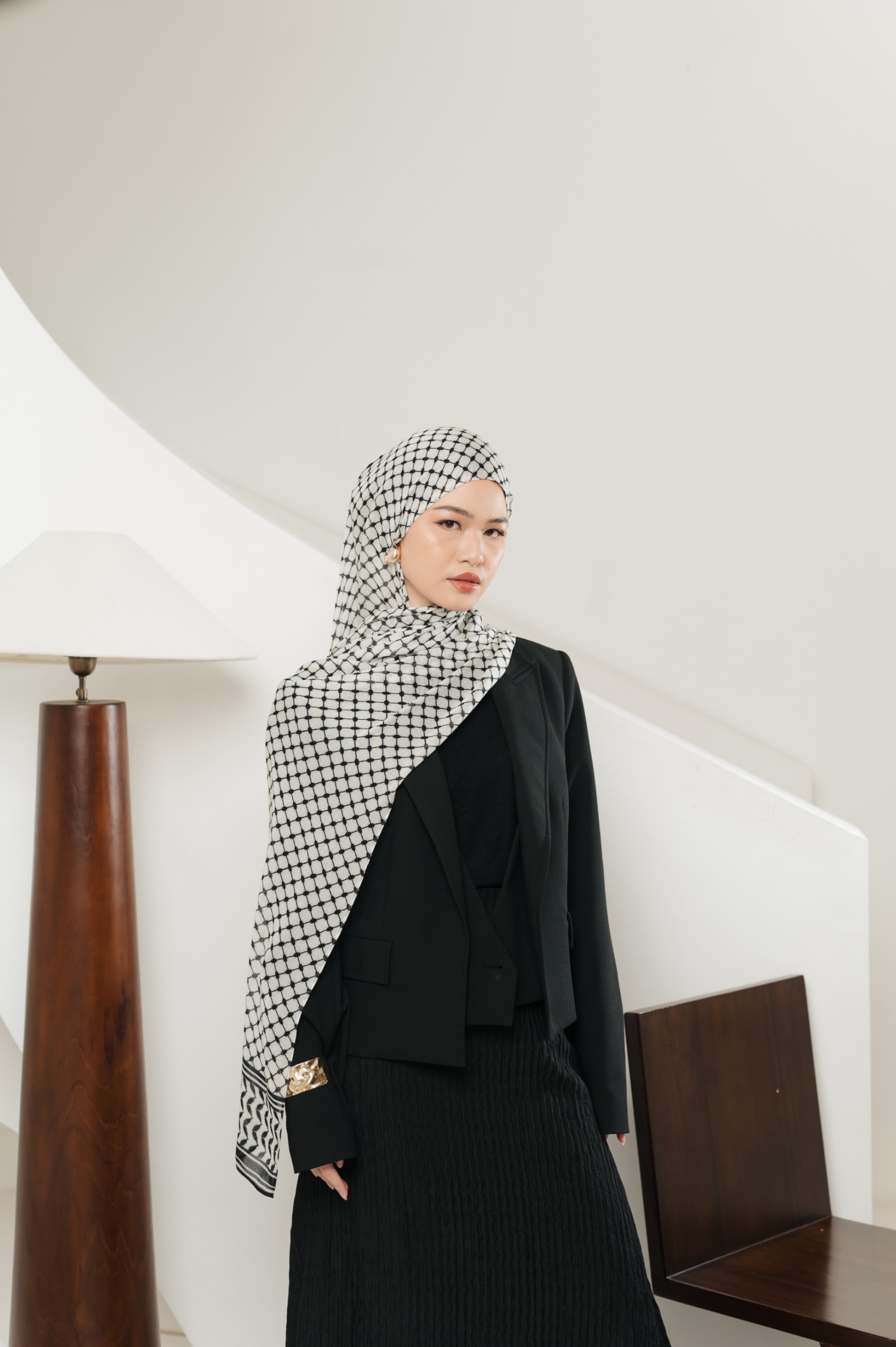Keffiyeh Scarf | Pashmina Printed Modals