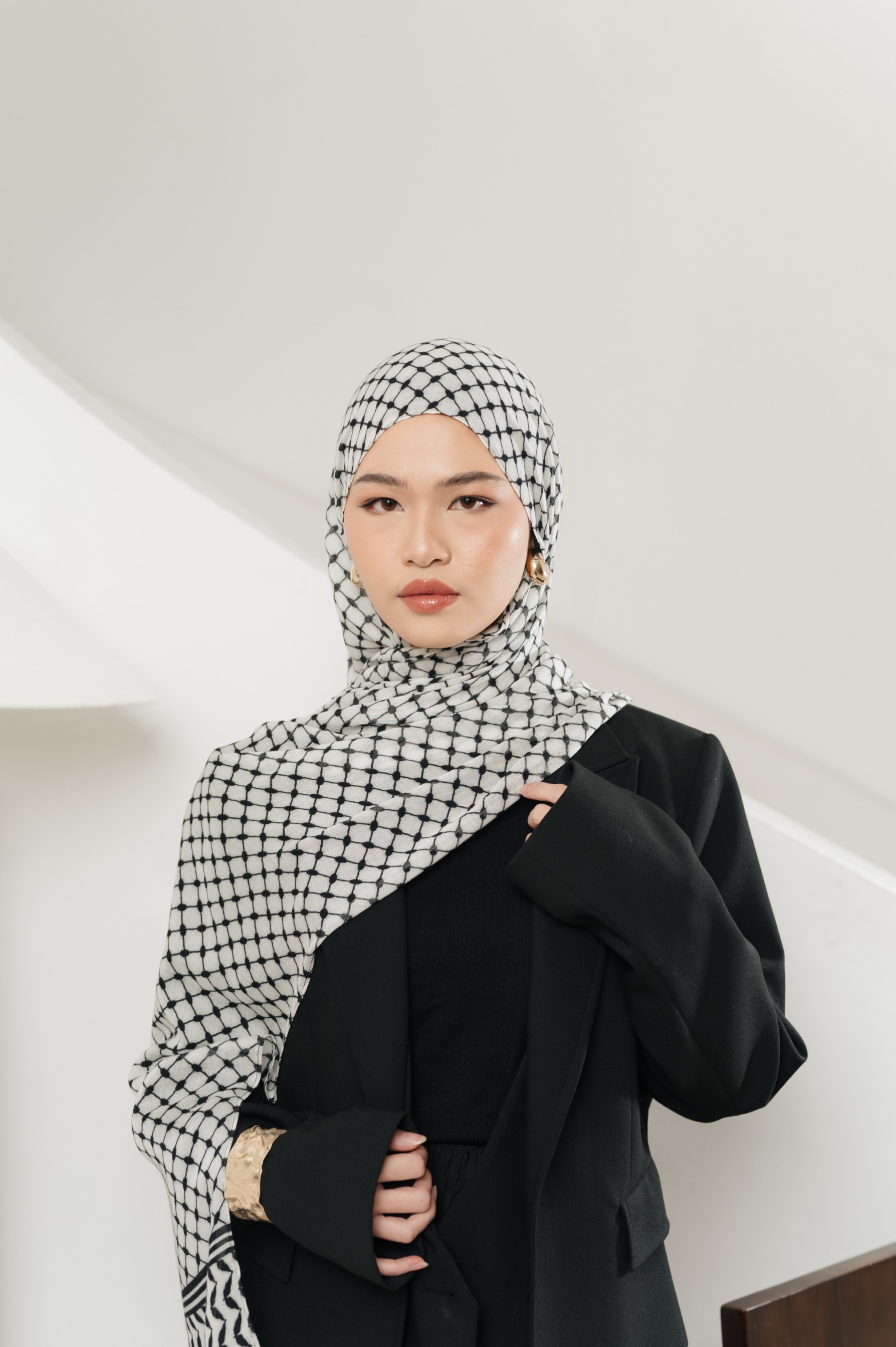 Keffiyeh Scarf | Pashmina Printed Modals