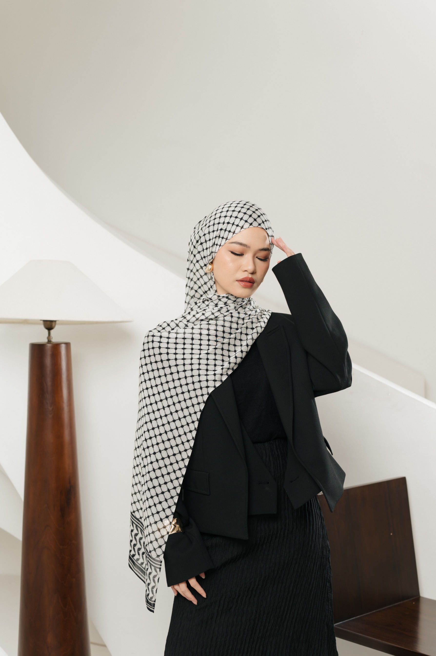 Keffiyeh Scarf | Pashmina Printed Modals