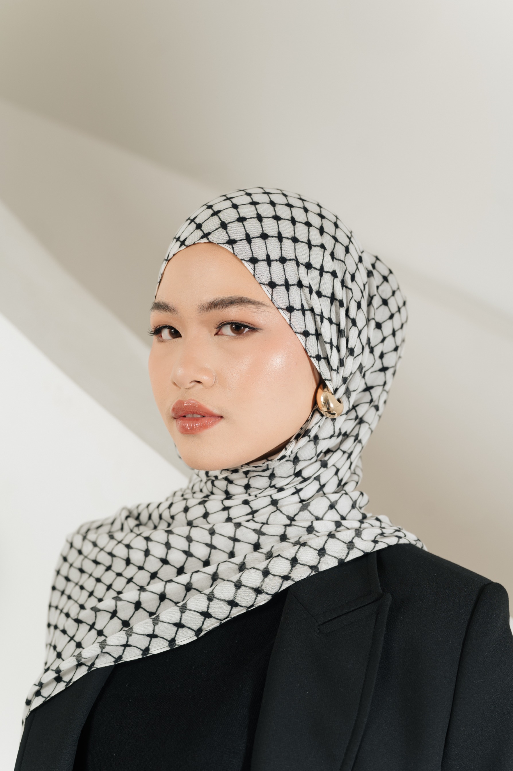 Keffiyeh Scarf | Pashmina Printed Modals