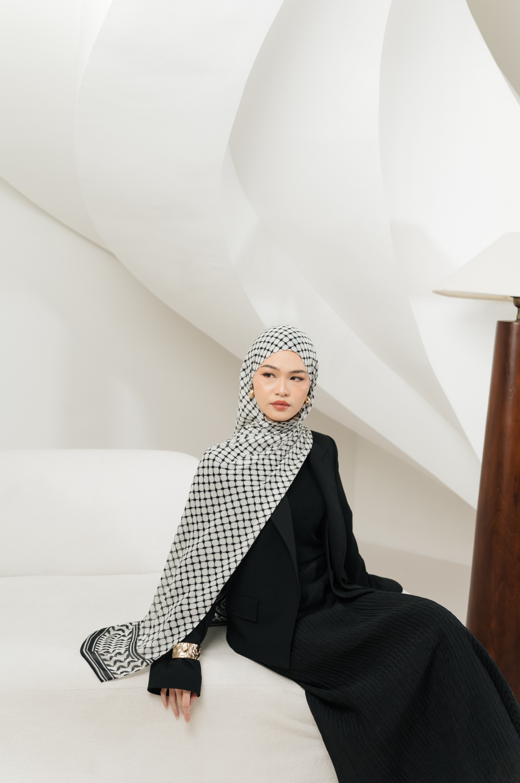 Keffiyeh Scarf | Pashmina Printed Modals
