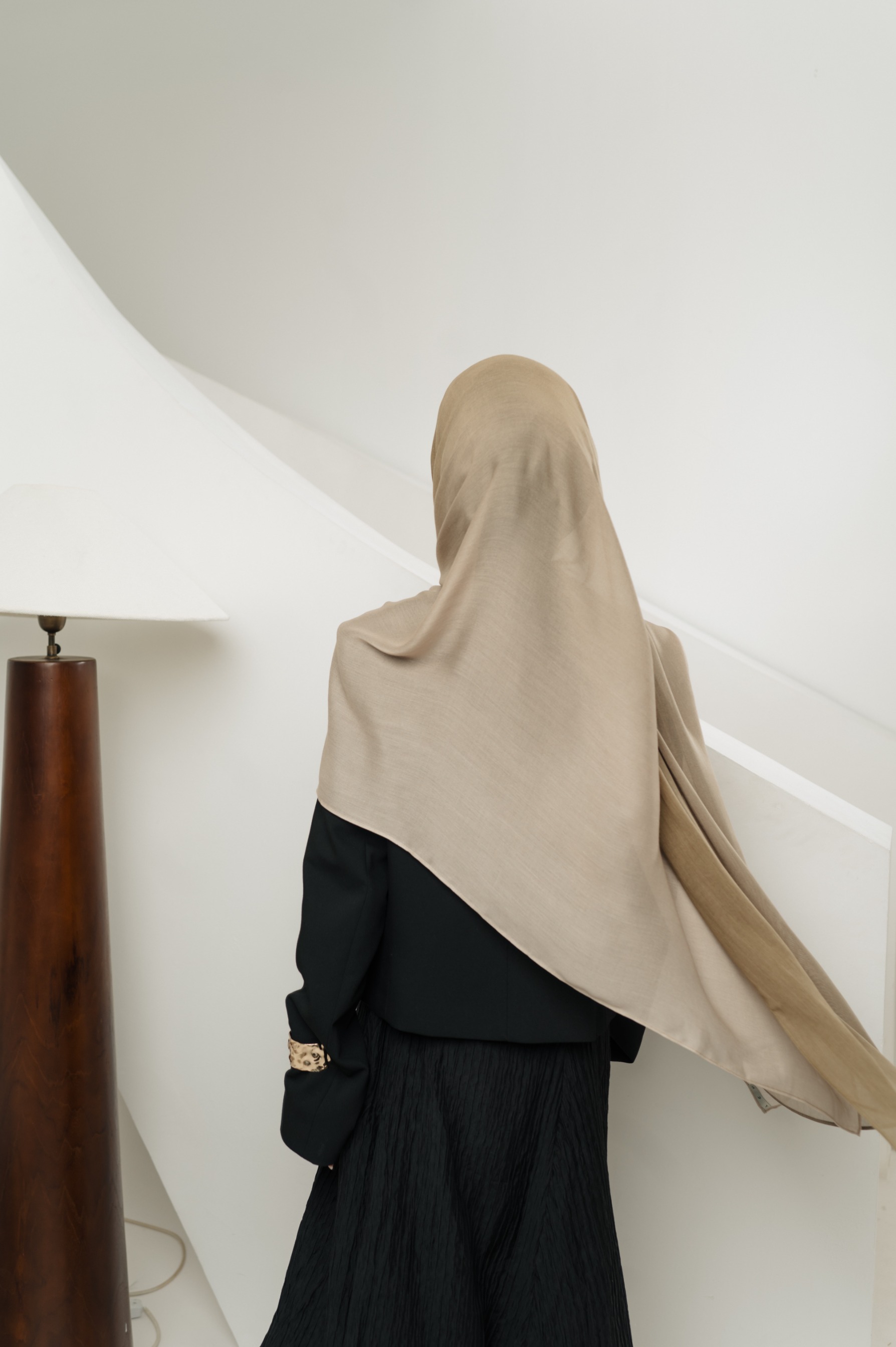 Omna Scarf Golden Dune | Pashmina Printed Modals