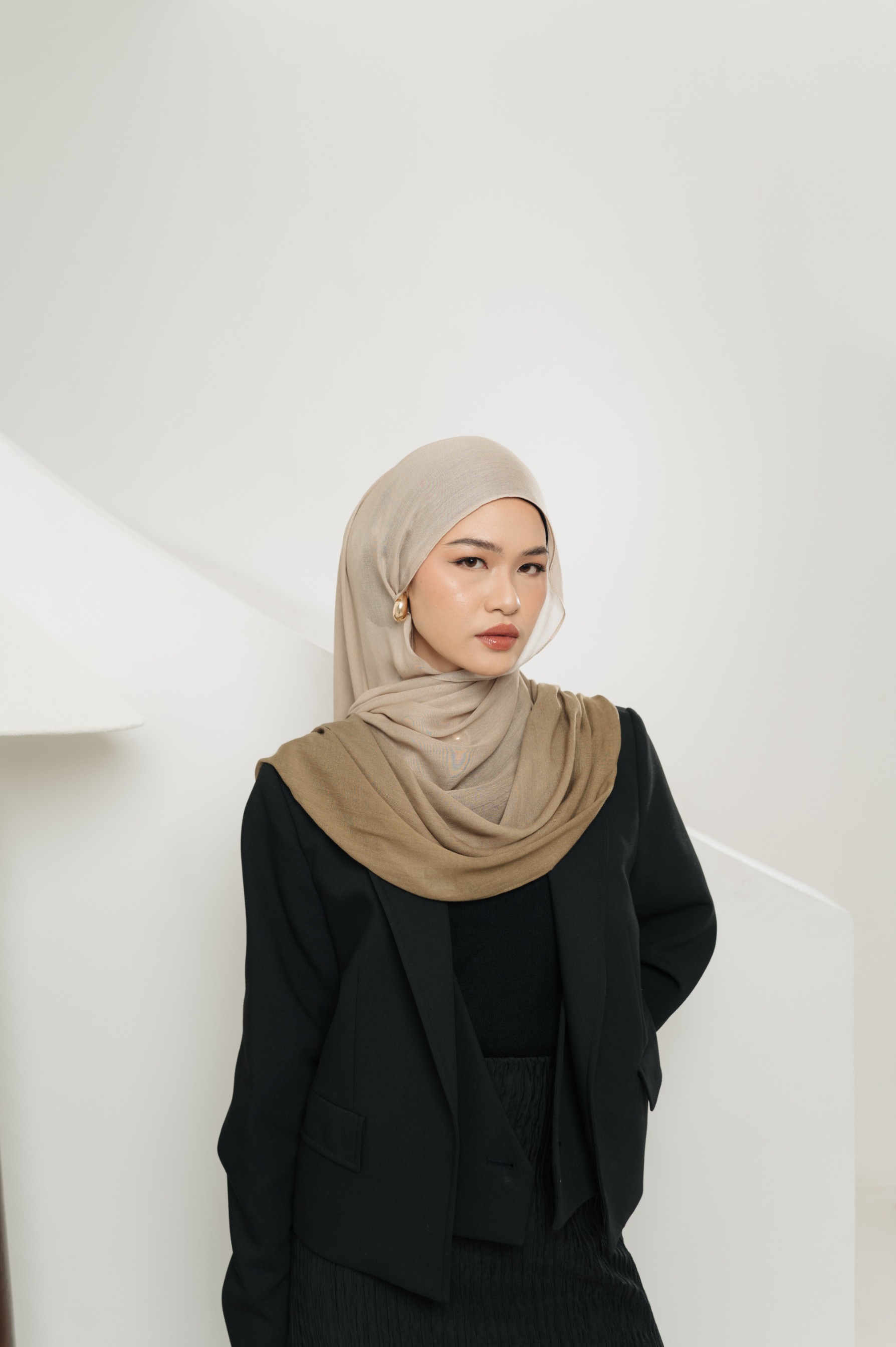 Omna Scarf Golden Dune | Pashmina Printed Modals