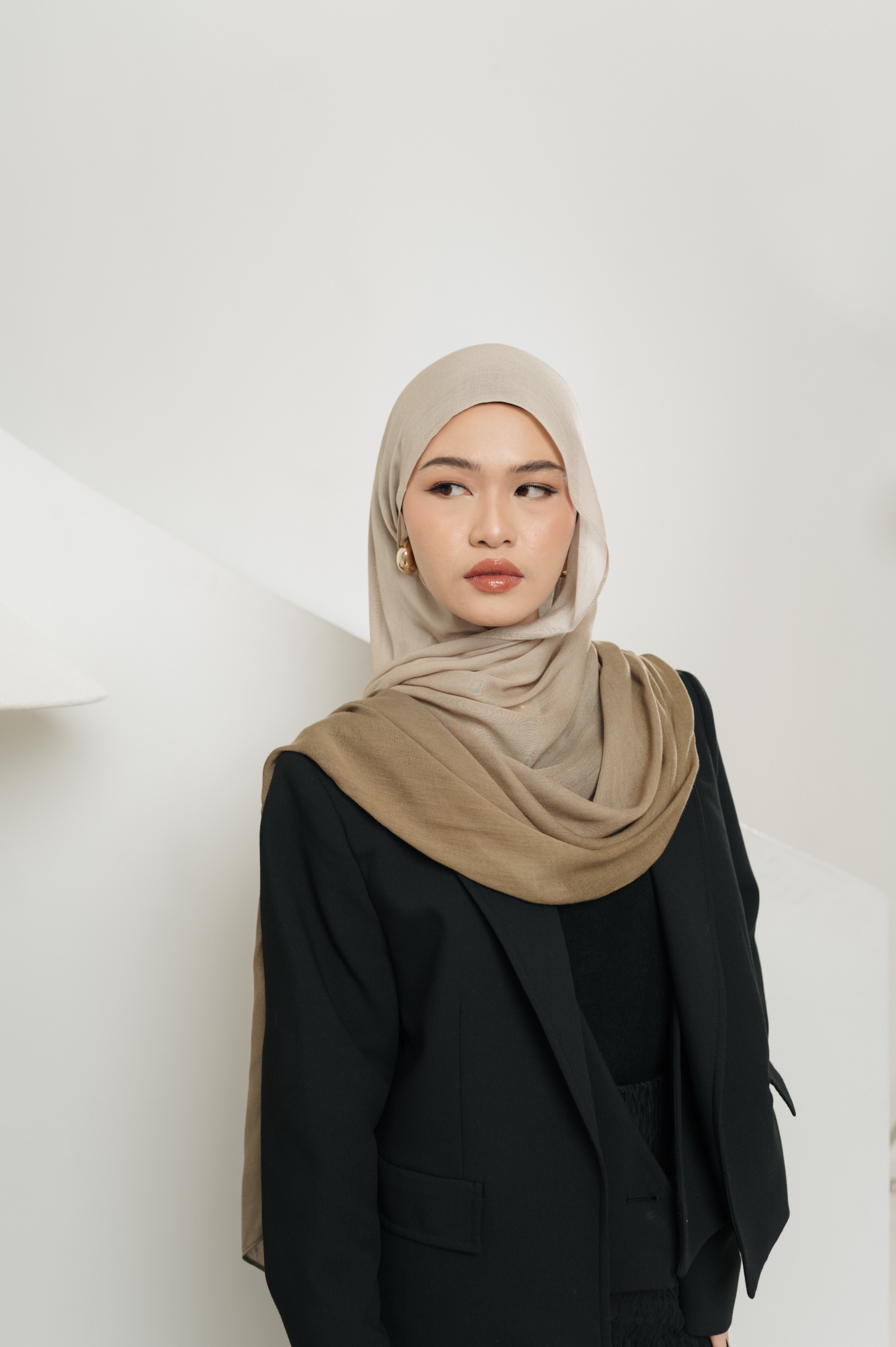 Omna Scarf Golden Dune | Pashmina Printed Modals