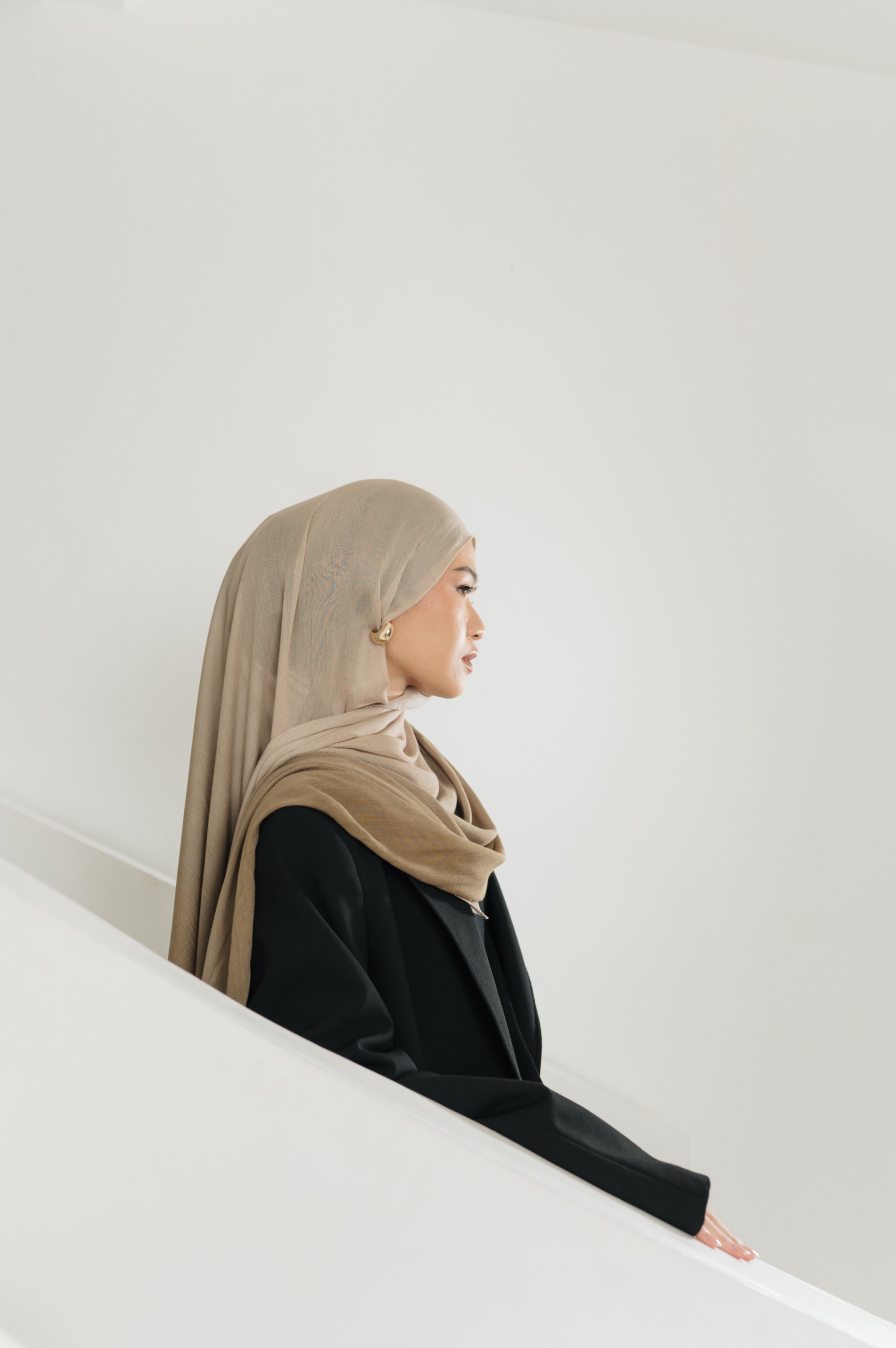 Omna Scarf Golden Dune | Pashmina Printed Modals