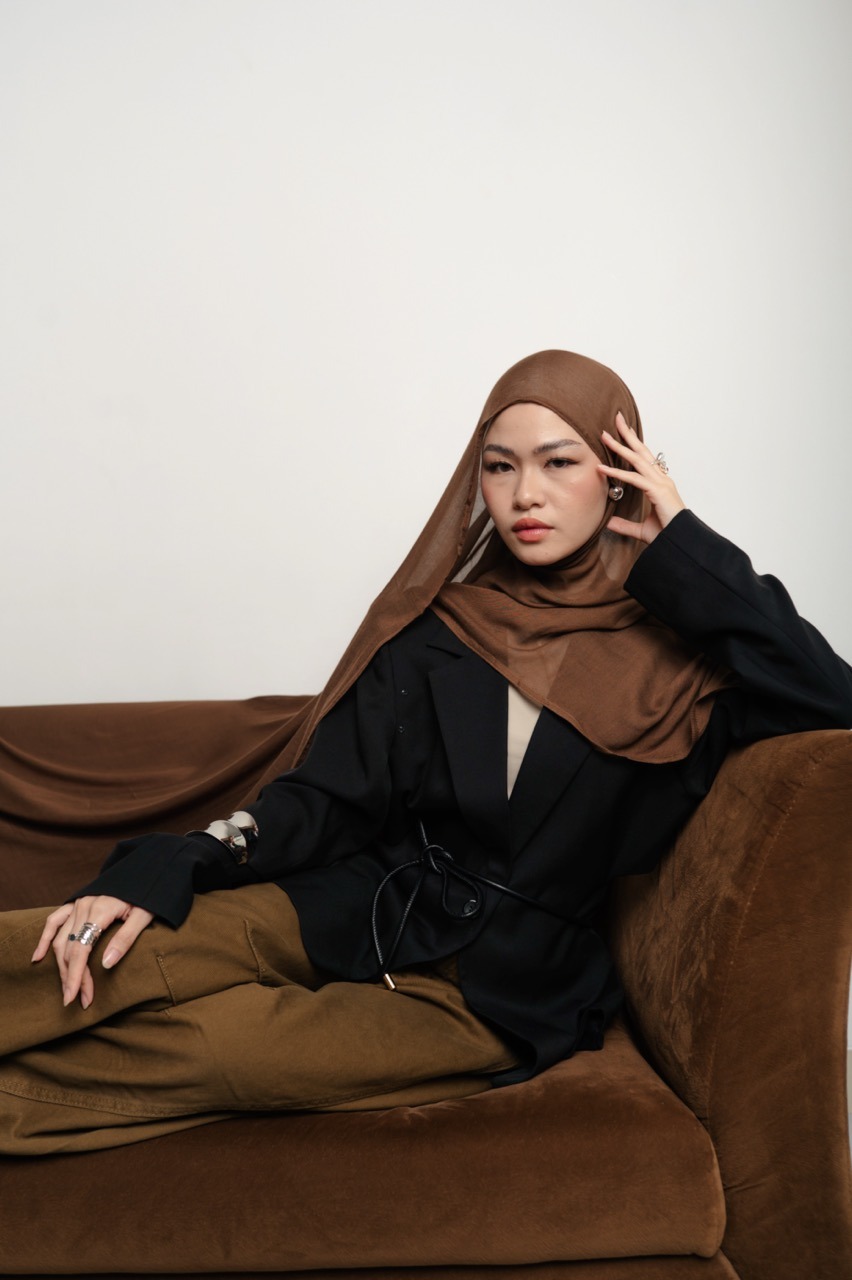 Nema Rich Brown | Pashmina Viscose