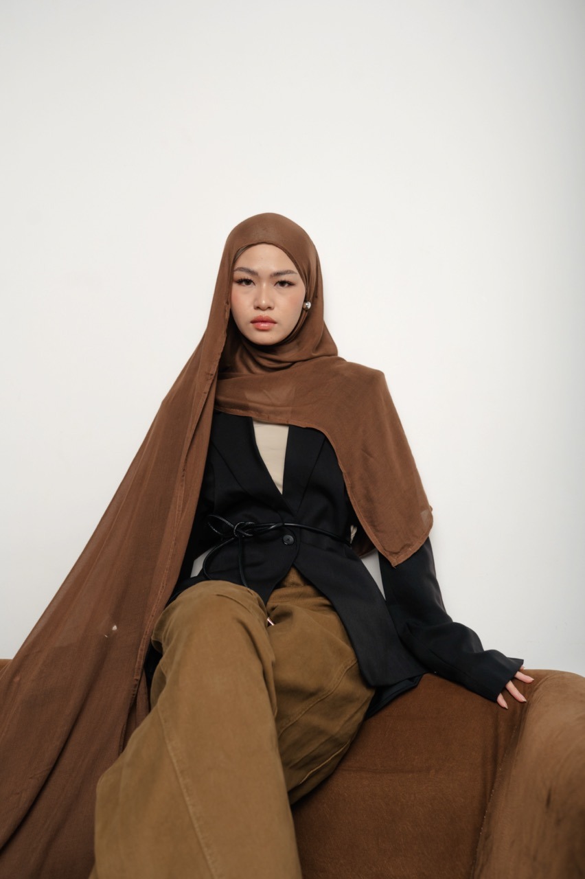 Nema Rich Brown | Pashmina Viscose