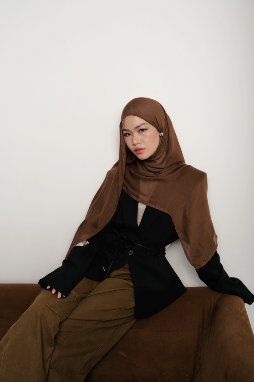 Nema Rich Brown | Pashmina Viscose