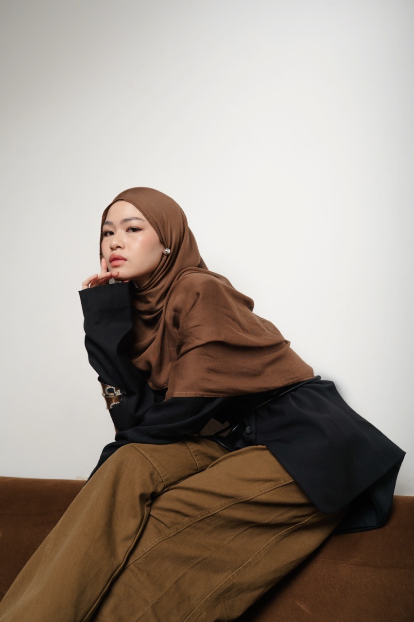 Nema Rich Brown | Pashmina Viscose