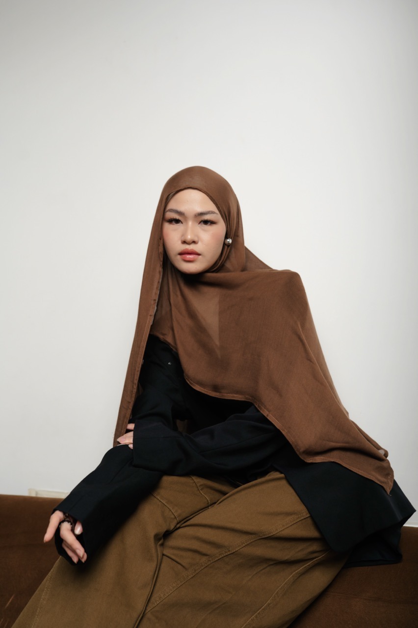 Nema Rich Brown | Pashmina Viscose