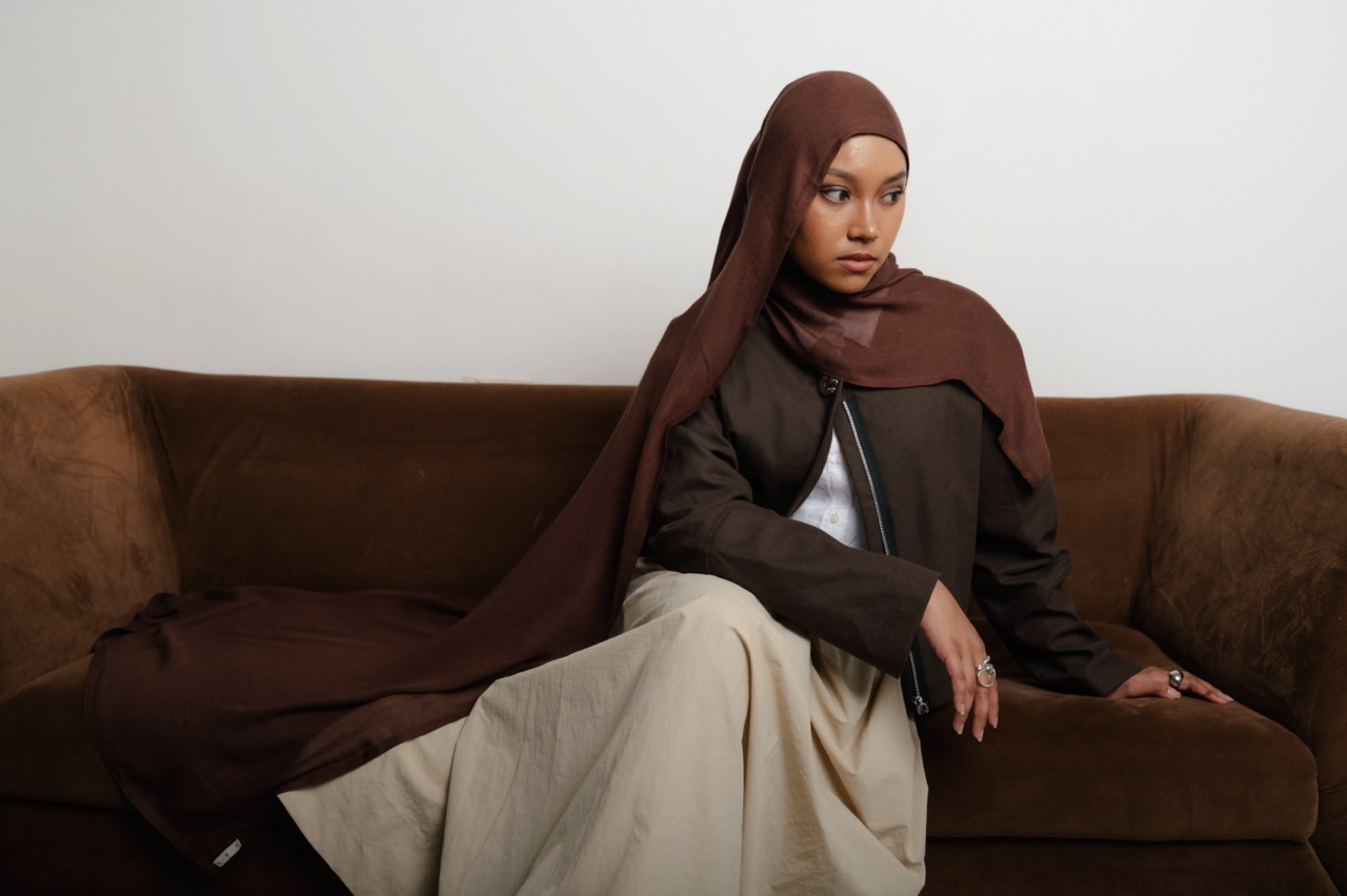 Nema Dark Chocolate | Pashmina Viscose