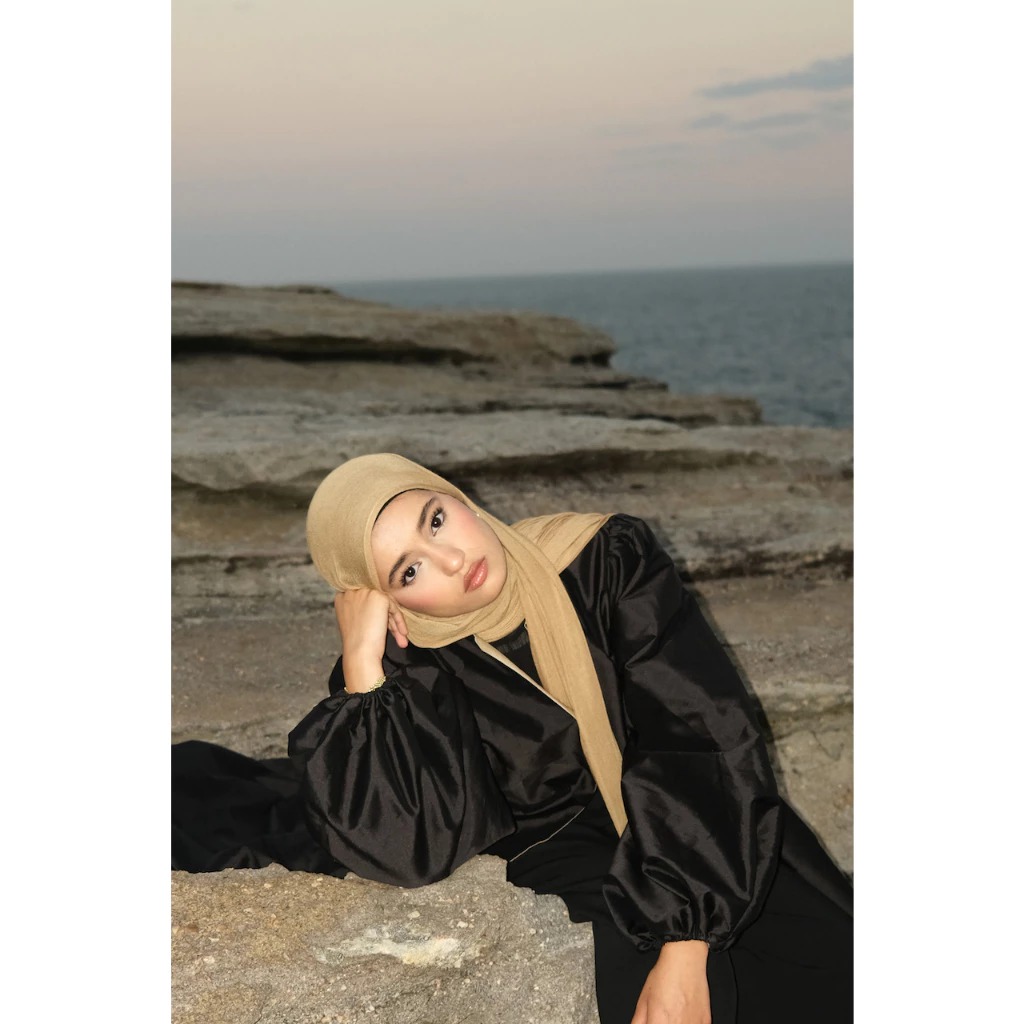Nema Light Khaki | Pashmina Viscose