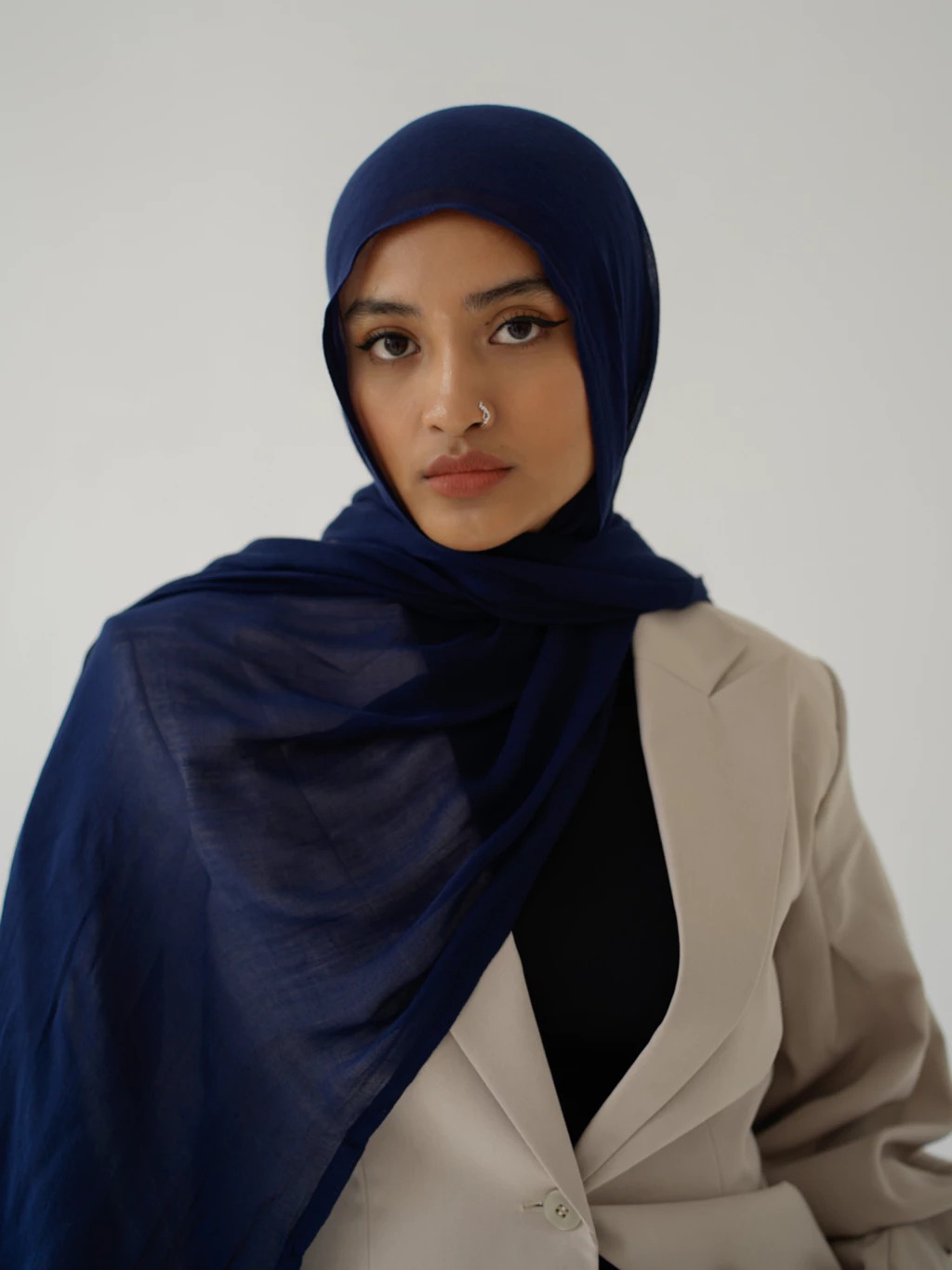 Nema Midnight Blue | Pashmina Viscose