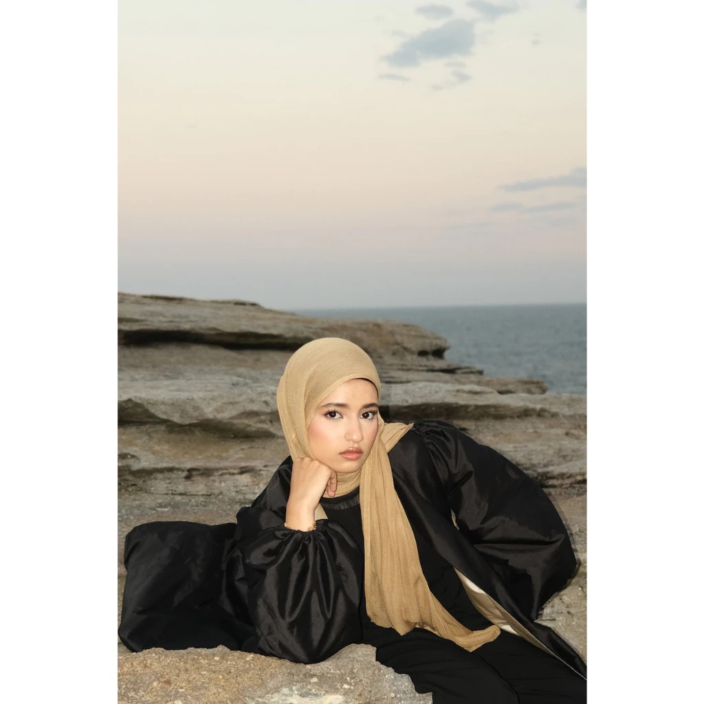 Nema Light Khaki | Pashmina Viscose