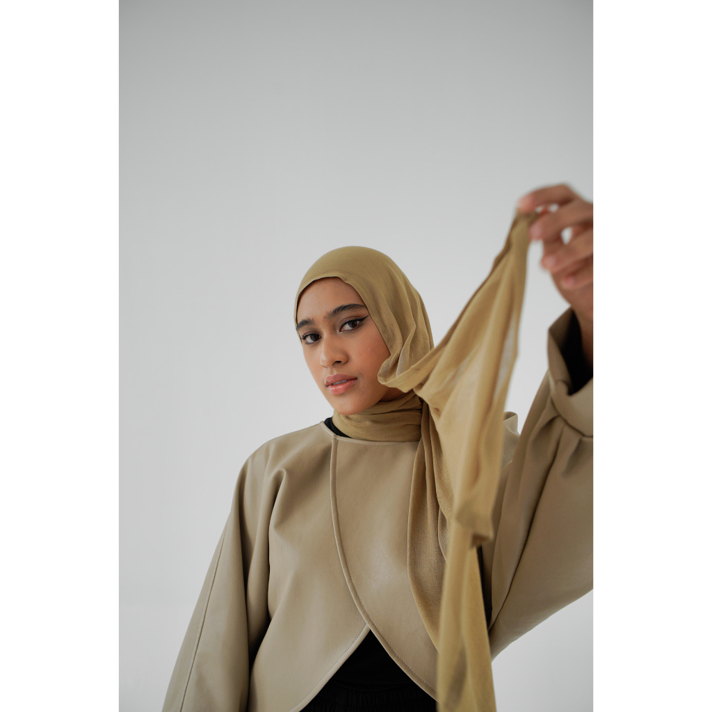 Nema Light Khaki | Pashmina Viscose