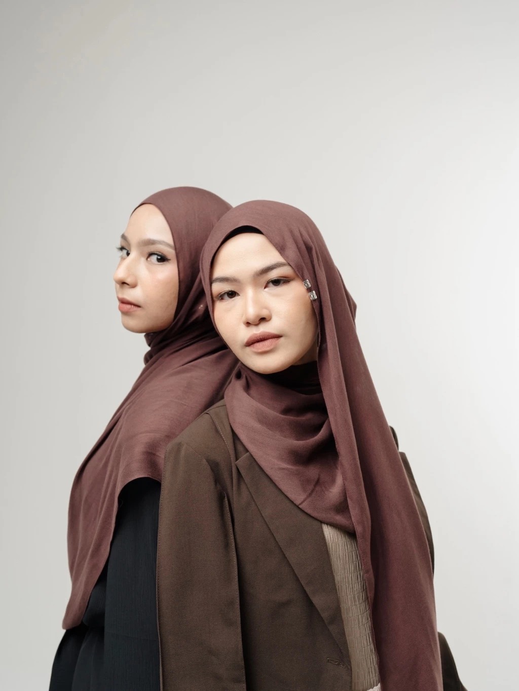 Sana Tamarind | Pashmina Delicate Rayon