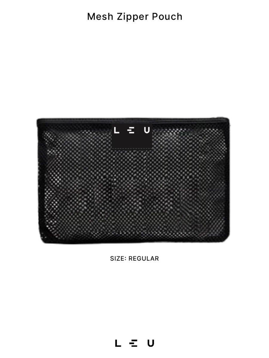 Mesh Zipper Pouch