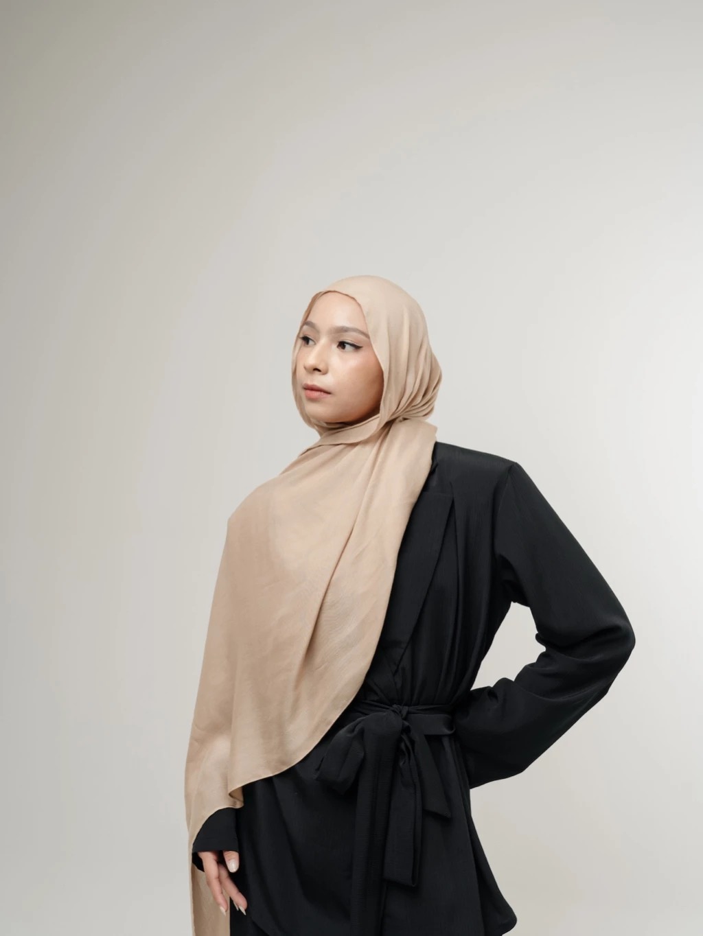 Sana Sand | Pashmina Delicate Rayon