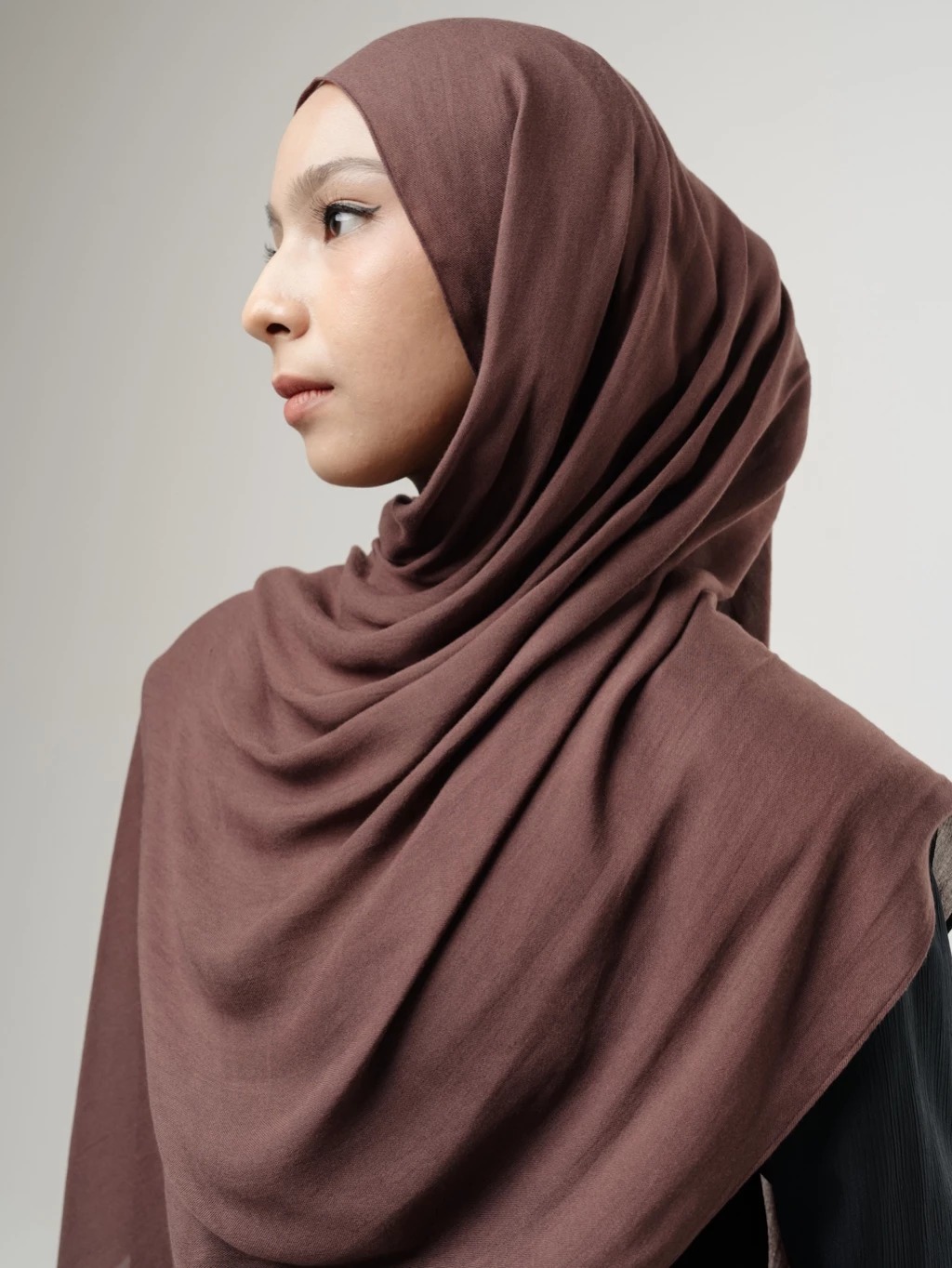 Sana Tamarind | Pashmina Delicate Rayon