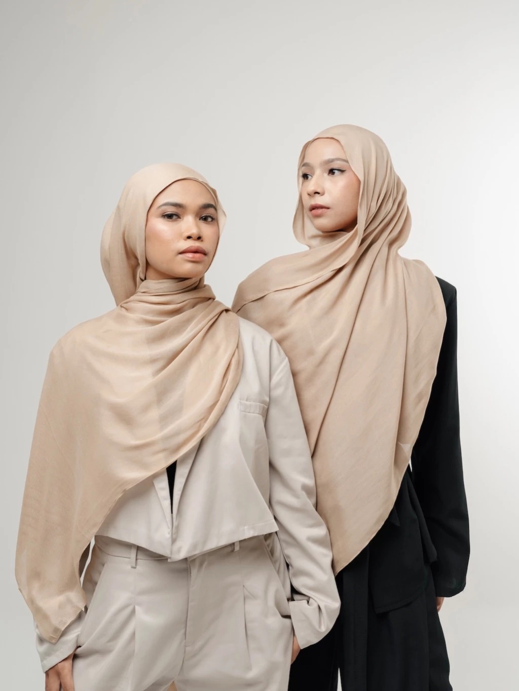 Sana Sand | Pashmina Delicate Rayon