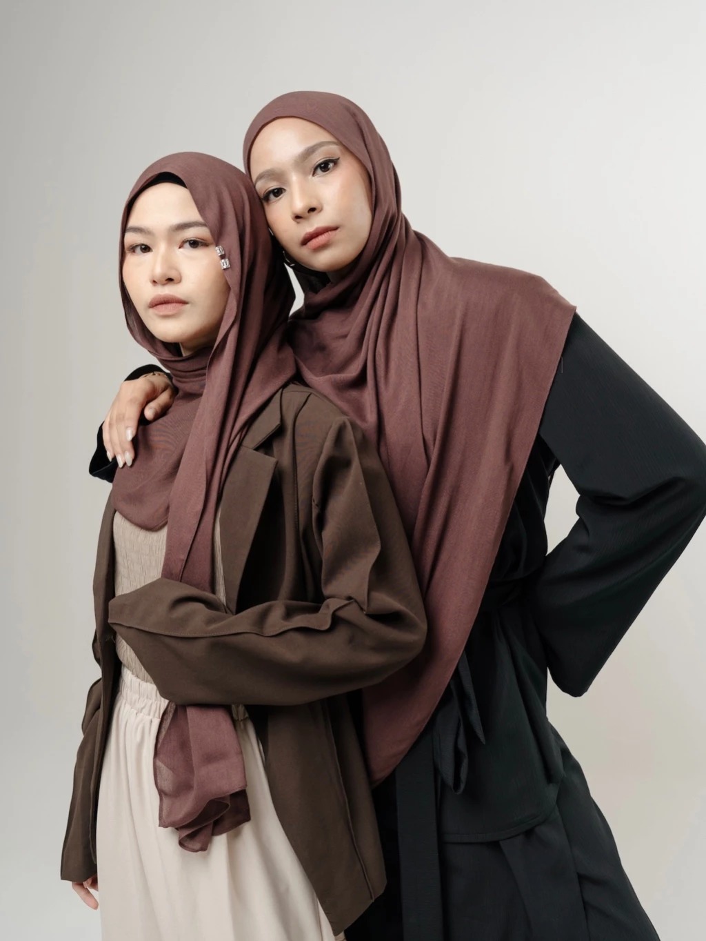 Sana Tamarind | Pashmina Delicate Rayon