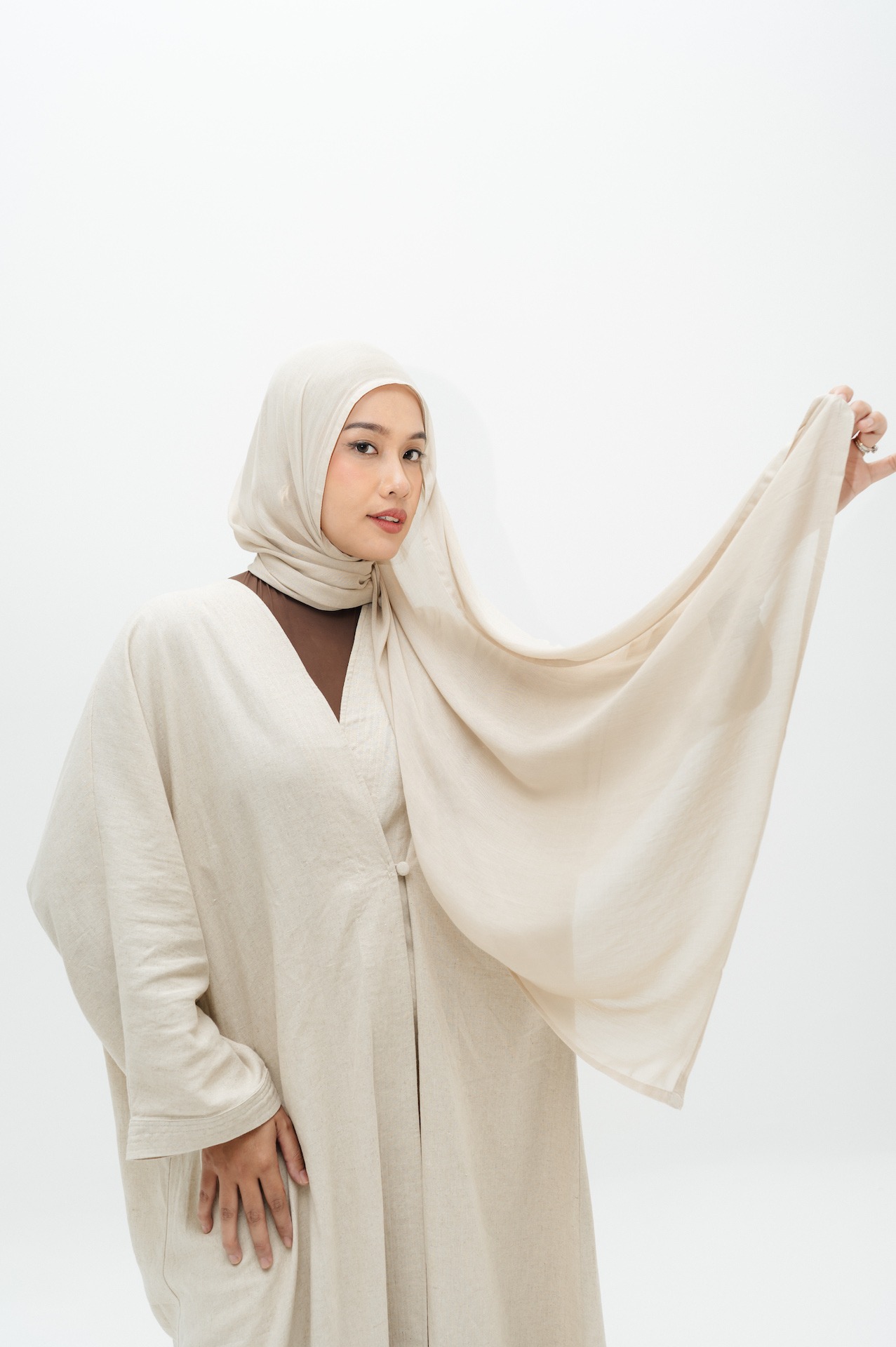 Nema Natural Stone | Pashmina Viscose
