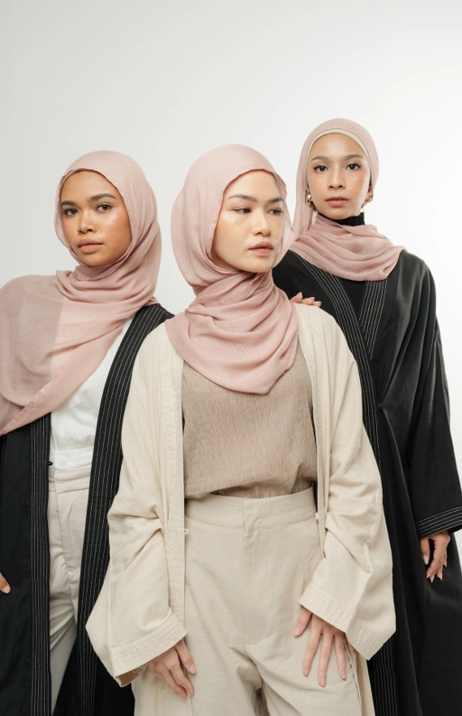 Image of Nema Pink Blush | Pashmina Viscose