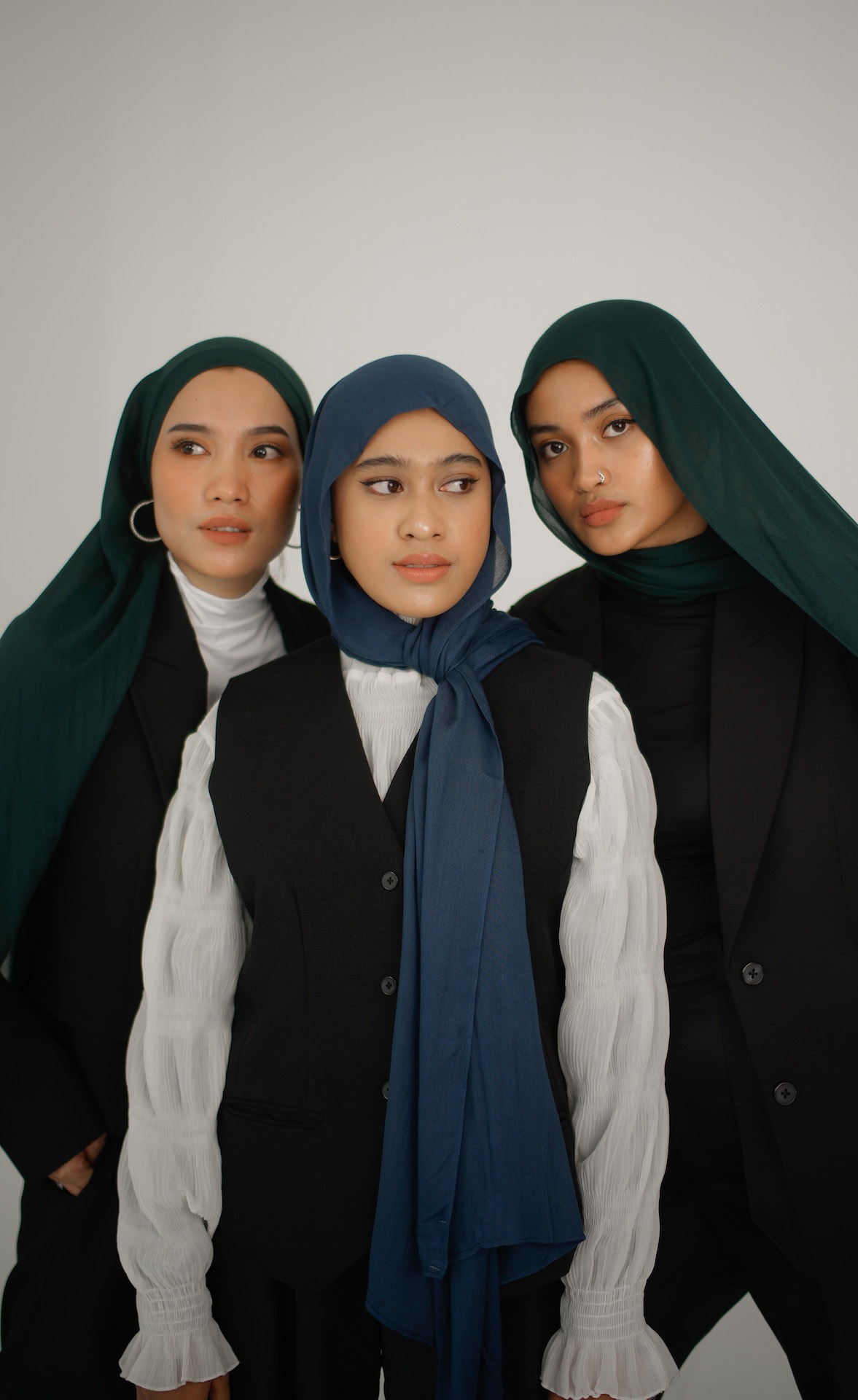 Sana Emerald Green | Pashmina Delicate Rayon