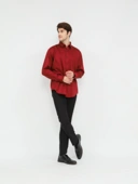 Kemeja Pria Lengan Panjang Reguler Fit Satin
