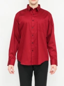 Kemeja Pria Lengan Panjang Reguler Fit Satin