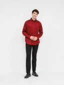 Kemeja Pria Lengan Panjang Reguler Fit Satin