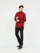 Kemeja Pria Lengan Panjang Reguler Fit Satin