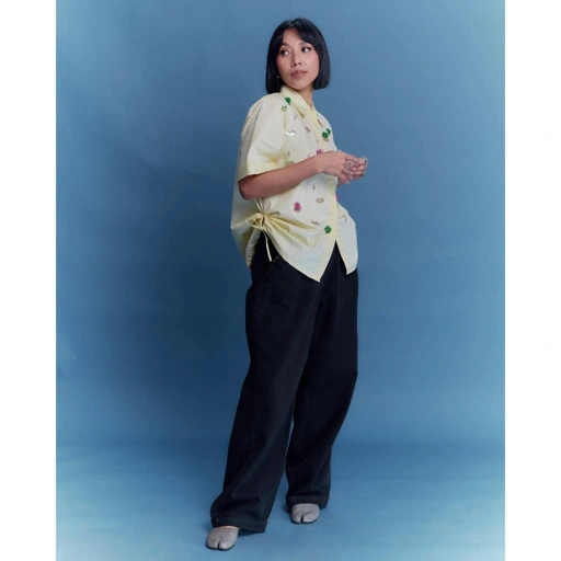 Image of KYLAU X ESINSILIA Zenith Butter Shirt