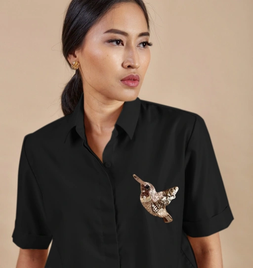 Image of Kalubry Black Short Sleeve