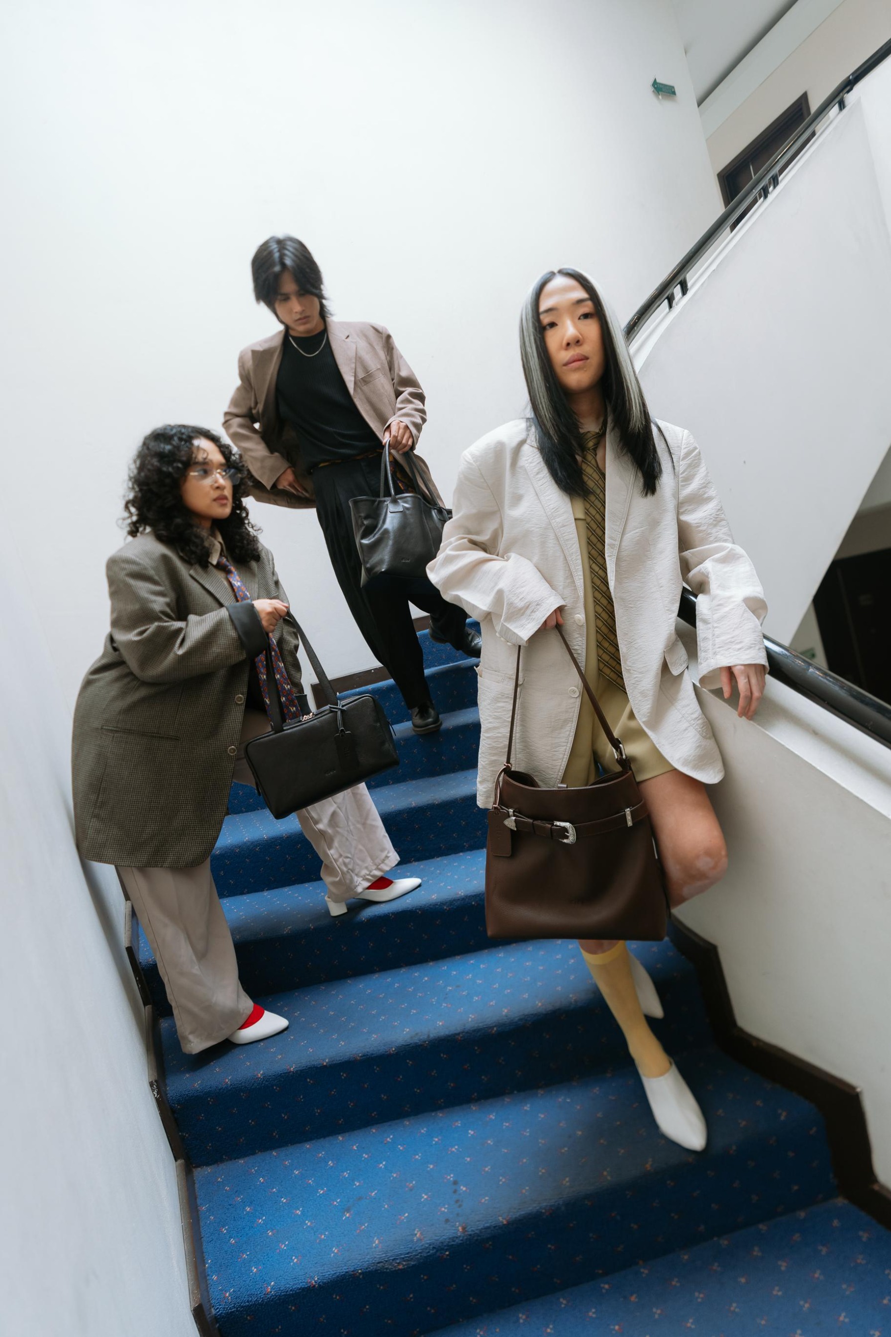 Evelyn leather bag (coffee)