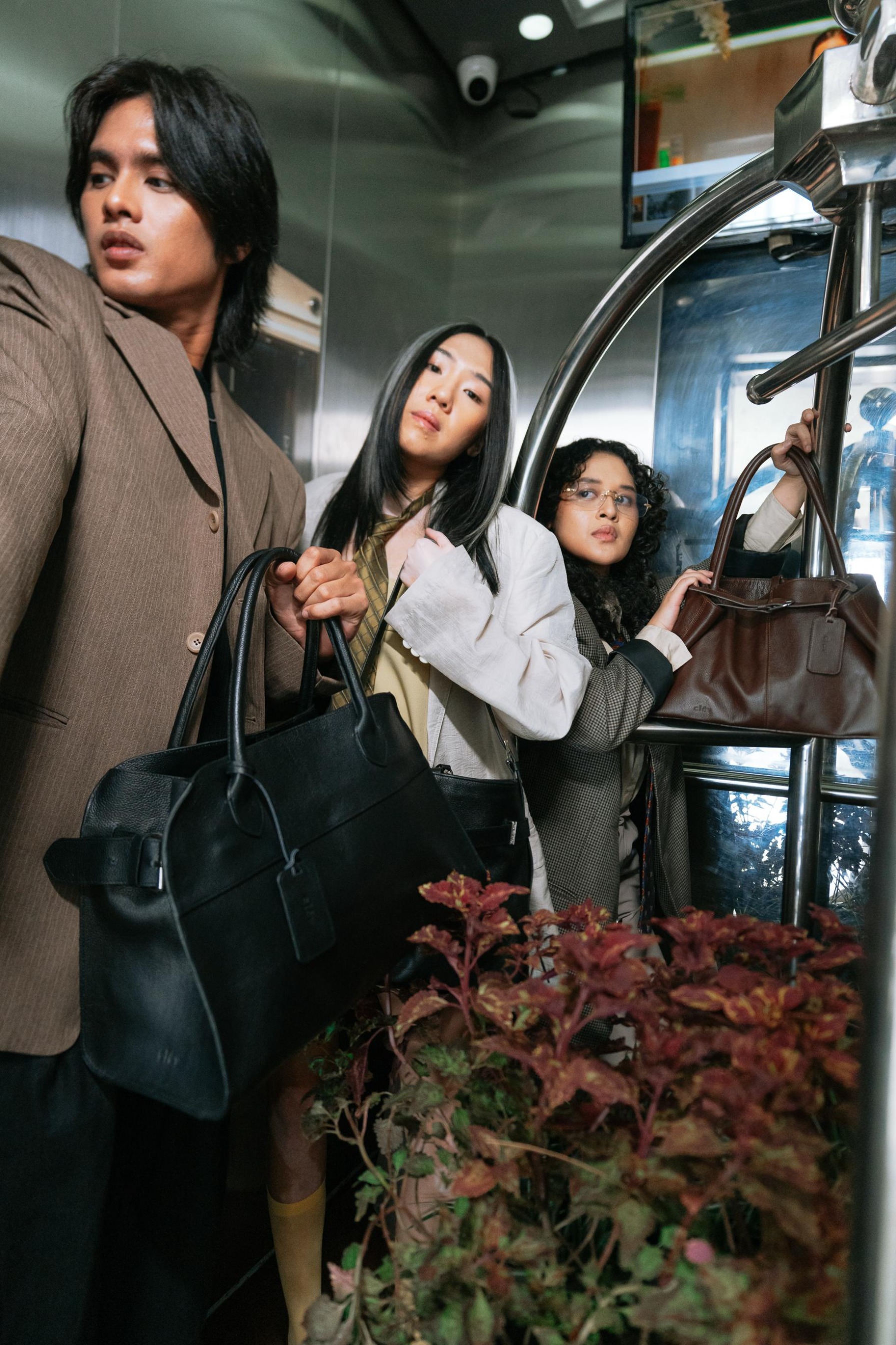 classic luxe leather bag