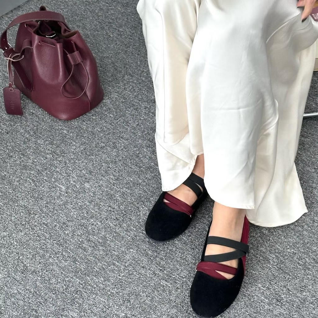 clev - CLAIRE ballet - flatshoes with elastic strap