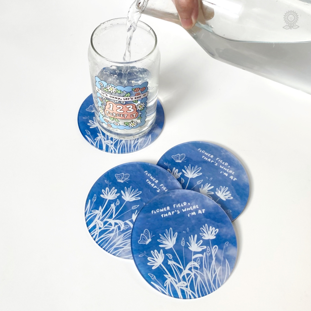 Wildflower - Acrylic Coaster