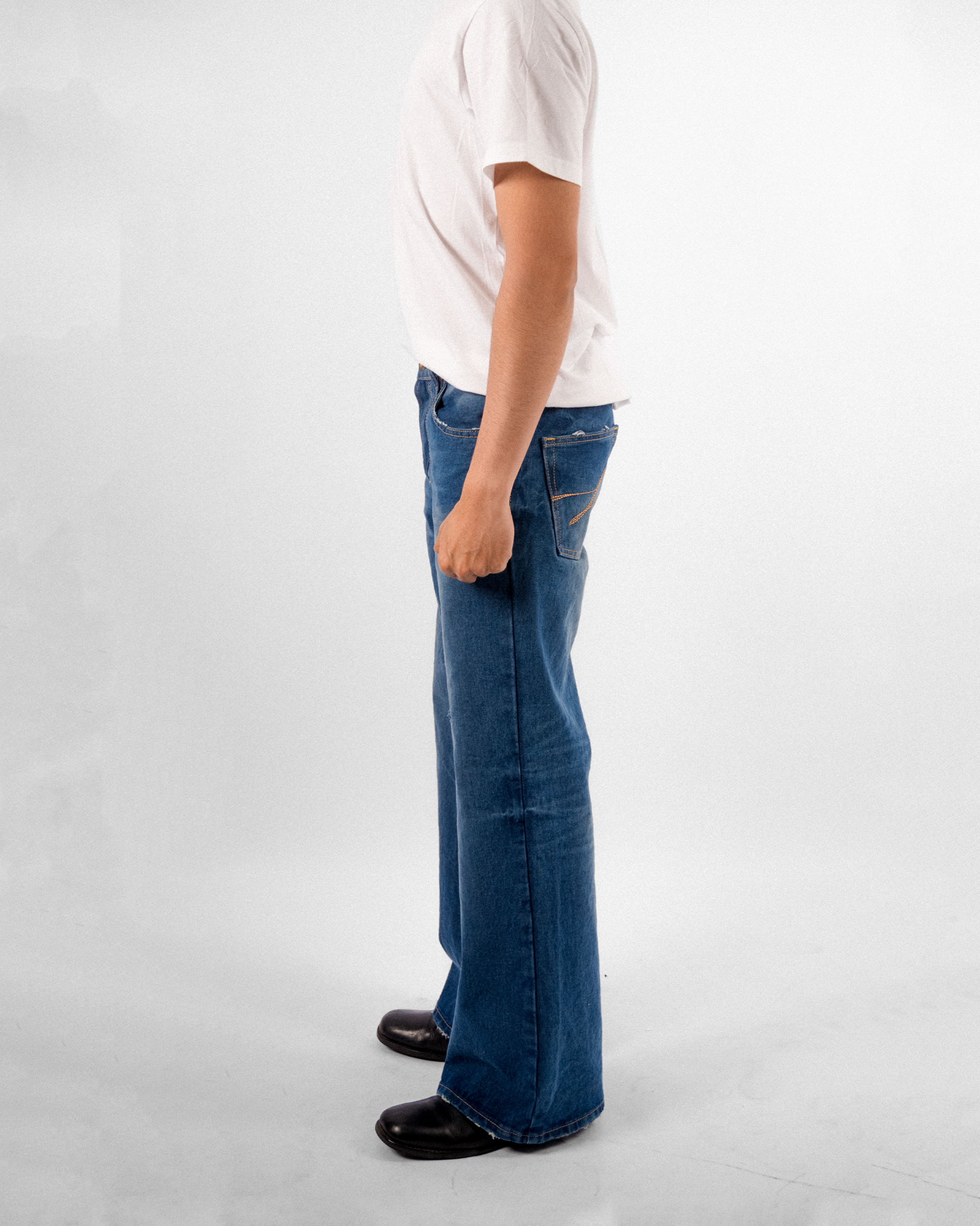 Loose Bootcut - Vintage Blue