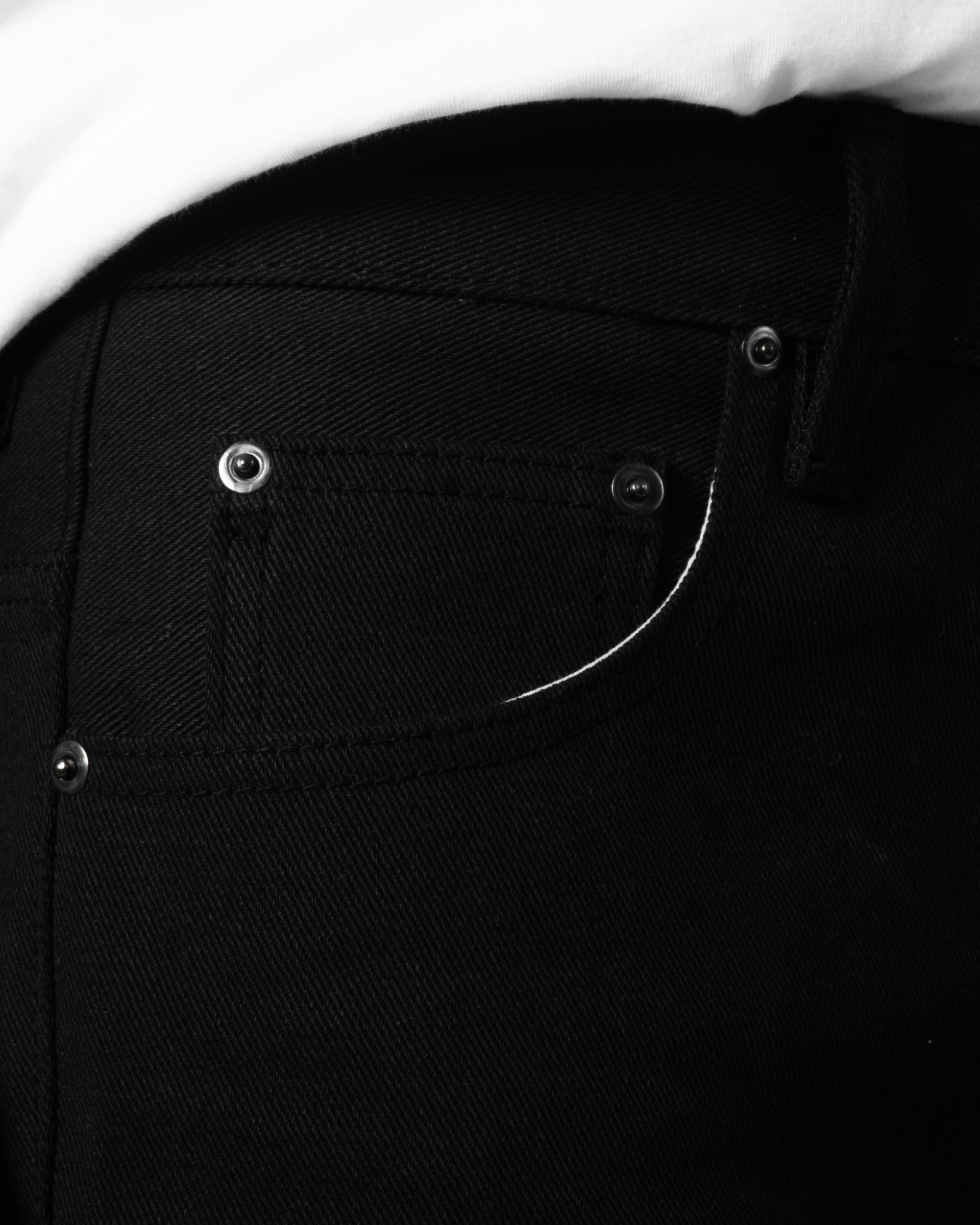 Loose Bootcut - Raw Black
