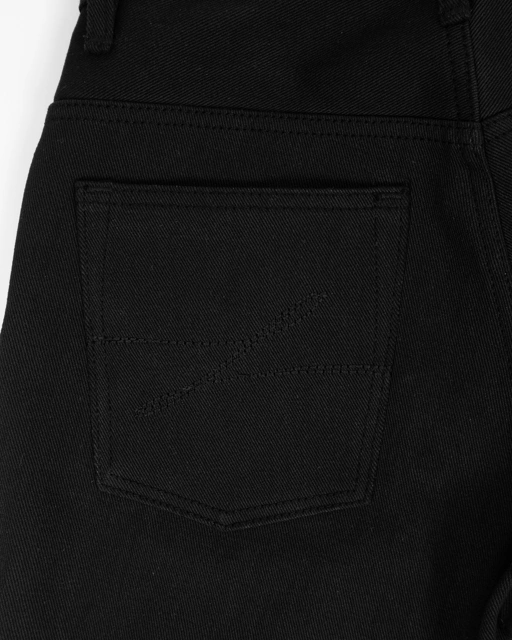 Loose Bootcut - Raw Black
