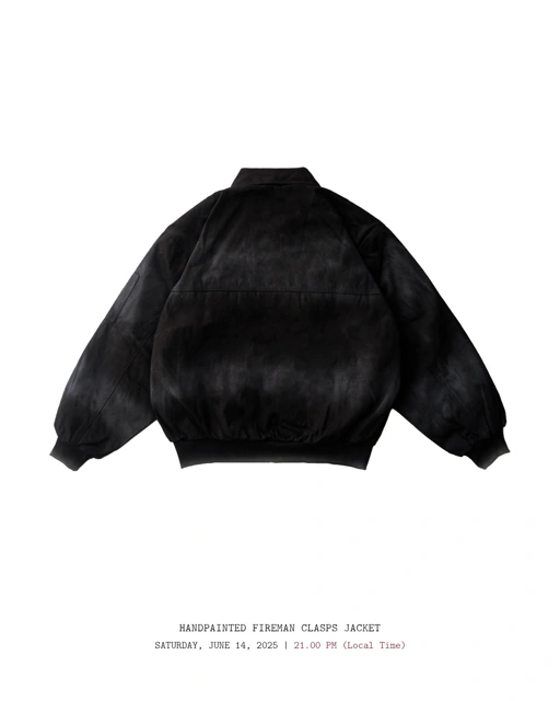 Image of TH001- Handpainted Clasps Jacket