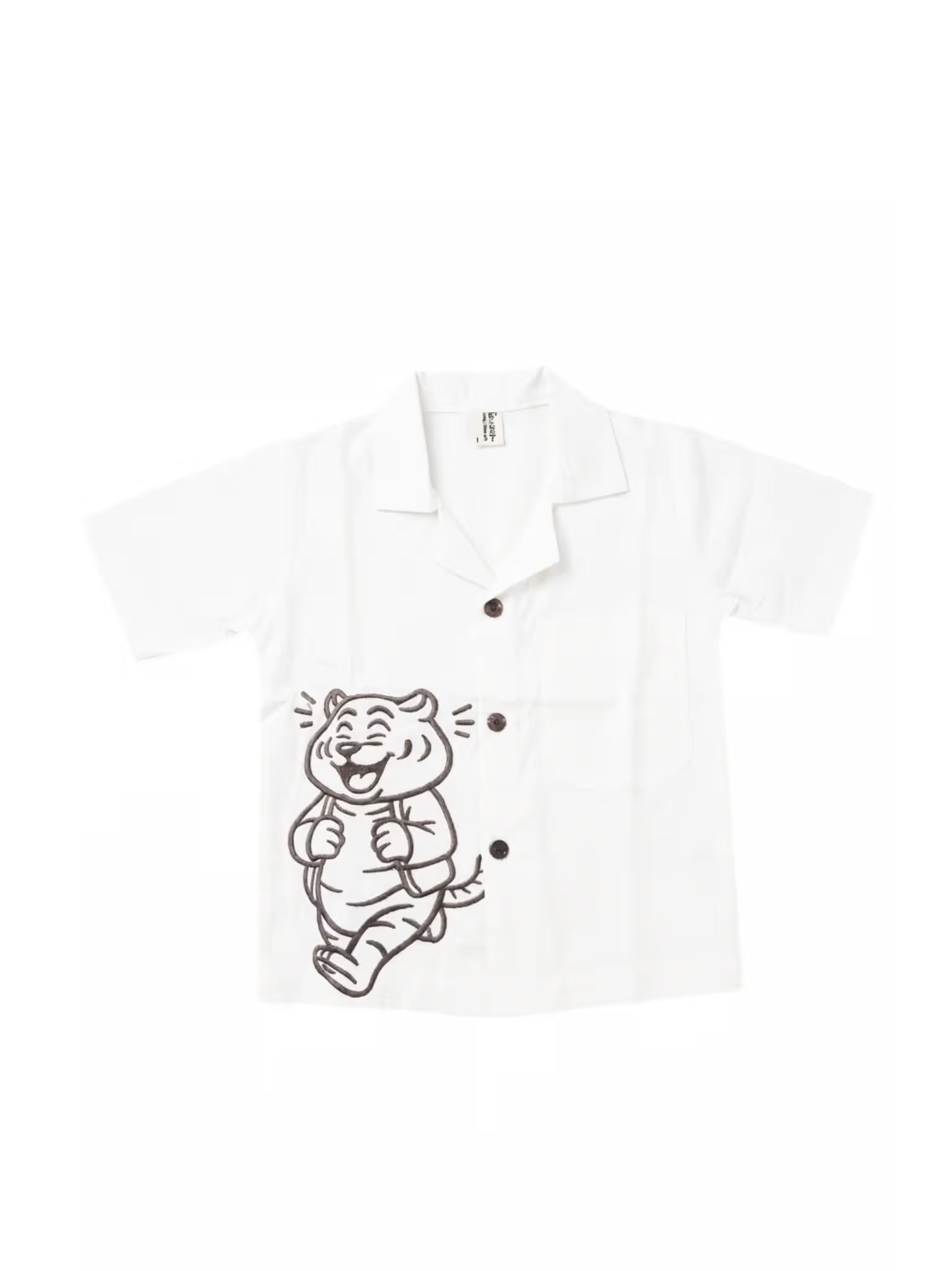 KEYTABEE | Kemeja Safari KIDS Broken white