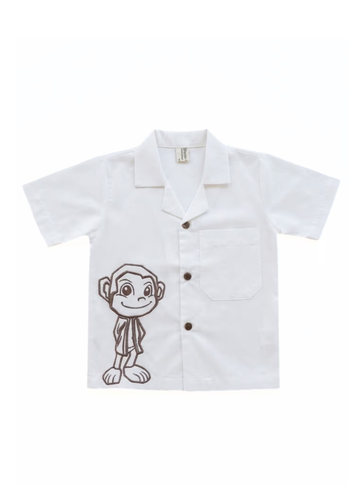 KEYTABEE | Kemeja Safari KIDS Broken white